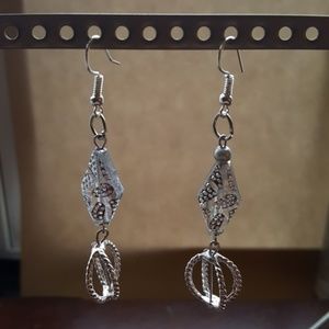 🌚 Silver Dream 🌚 Statement Earrings 💎